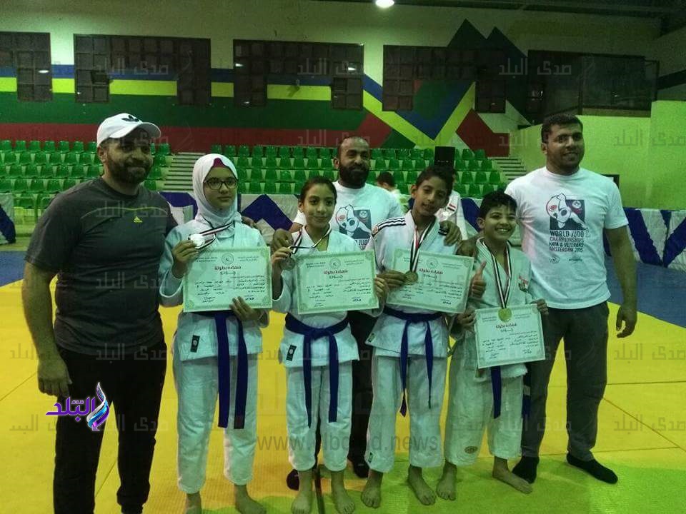 ذهبية وفضية لفرق الجودو بالمصري في بطولة الجمهورية للكاتا