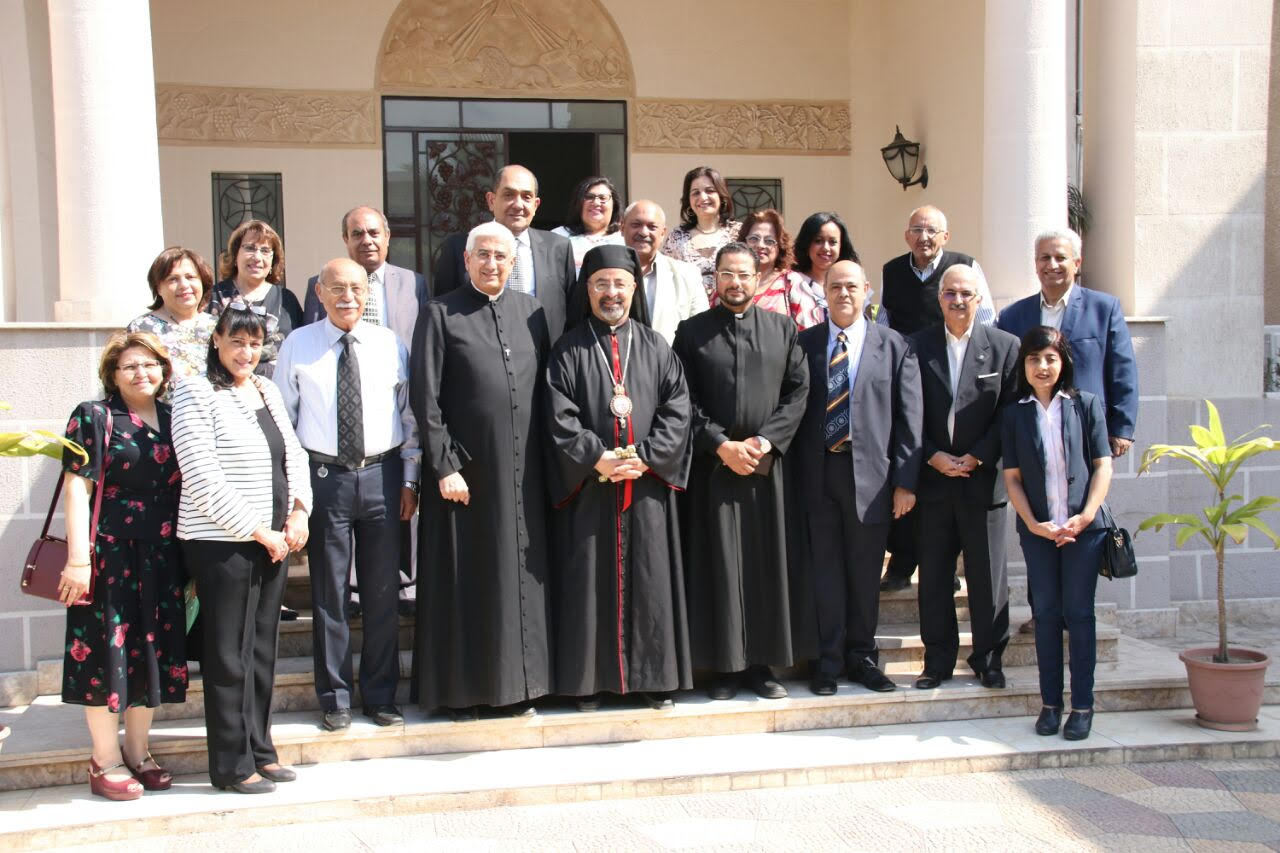 بطريرك الكاثوليك يستقبل مجلس إدارة مدراس سان جورج