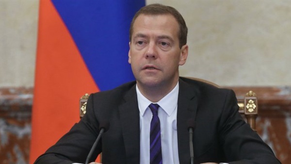  رئيس الوزراء الروسي دميتري ميدفيديف