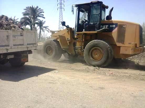 رفع  قمامة بمدينة طهطا بسوهاج