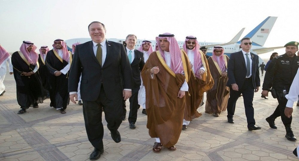 وزير الخارجية الأمريكي في السعودية وزير الخارجية الأمريكي في السعودية