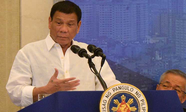 الرئيس الفلبيني 