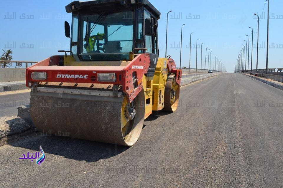 رصف كوبري الحماد العلوي