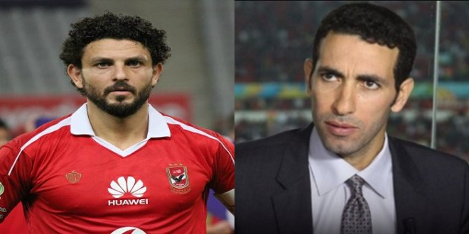 أبو تريكة وحسام غالى  