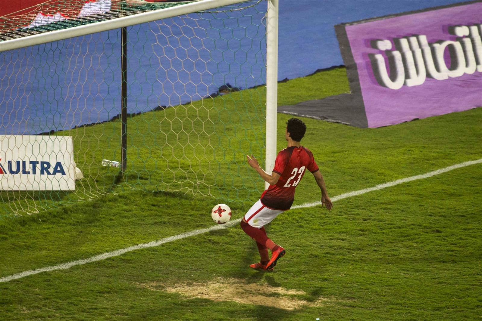الاسيوطي يتقدم بالهدف الاول أمام الاهلي