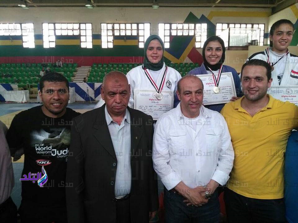 أمنية حاتم لاعبة المصري تحقق المركز الثاني