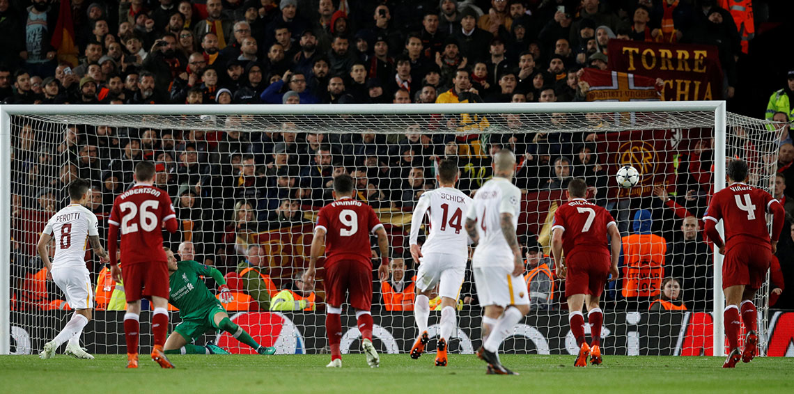 مباراة روما وليفربول