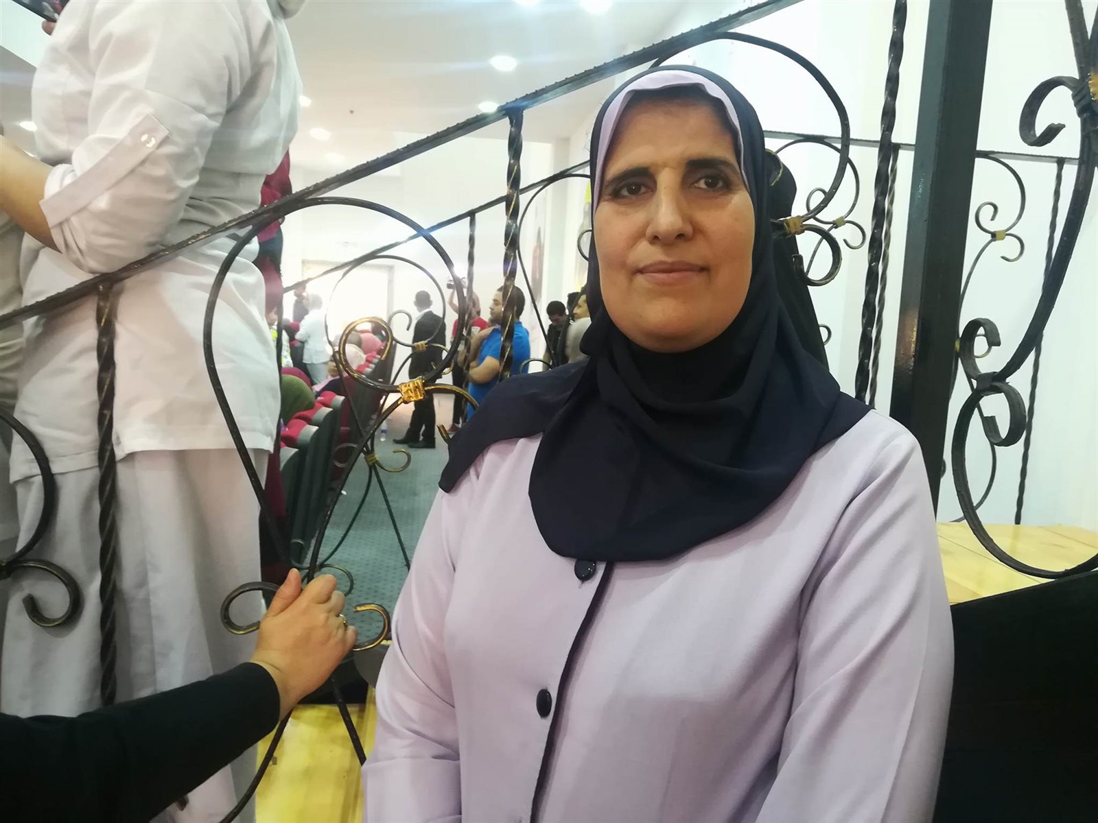 عزة محمود- أخصائية تمريض في مستشفى القصر العيني الفرنساوي