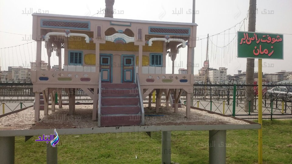 ماكيتات عن معالم رأس البر