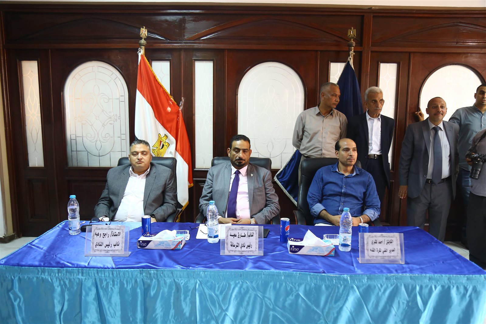 طارق سعيد رئيس نادى الترسانة