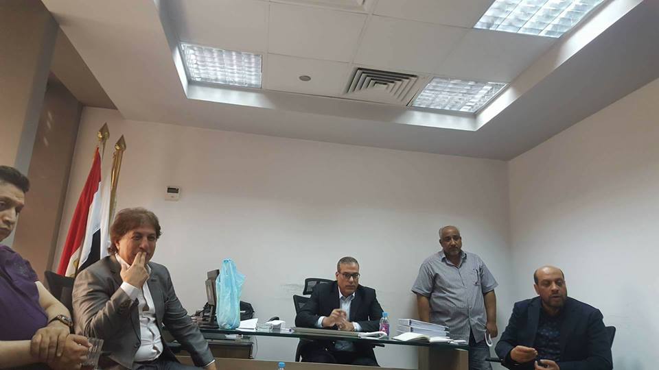 اجتماع رابطة الاندية المحترفة بخضور اعضاء الجبلاية