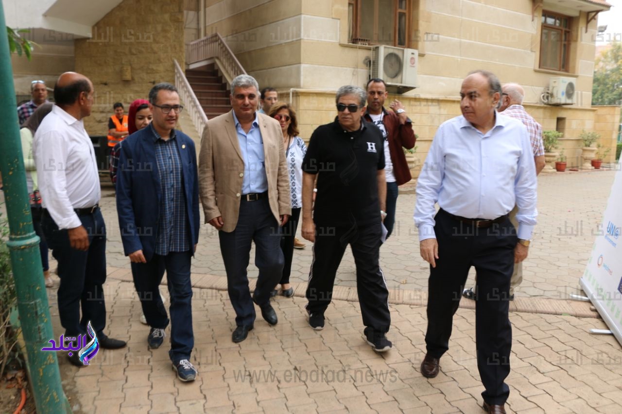 وزي البيئة خالد فهمي وزي البيئة خالد فهمي