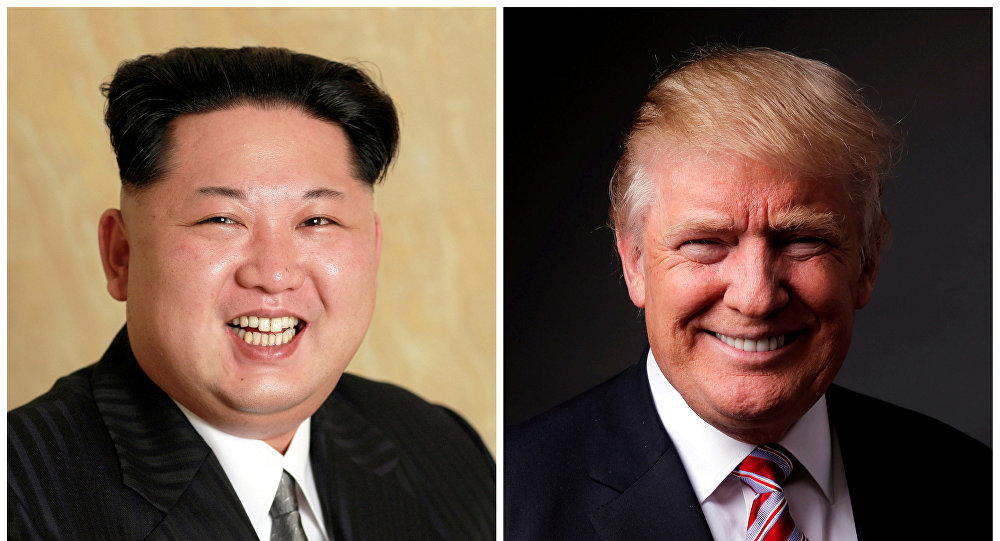 ترامب وكيم جونج أون
