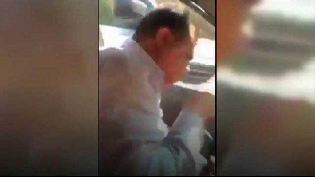 السائق بعد صفعه