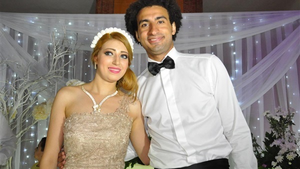 علي ربيع وزوجته ندا