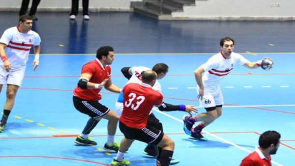 جانب من منافسات الأهلى والزمالك فى كرة اليد جانب من منافسات الأهلى والزمالك فى كرة اليد