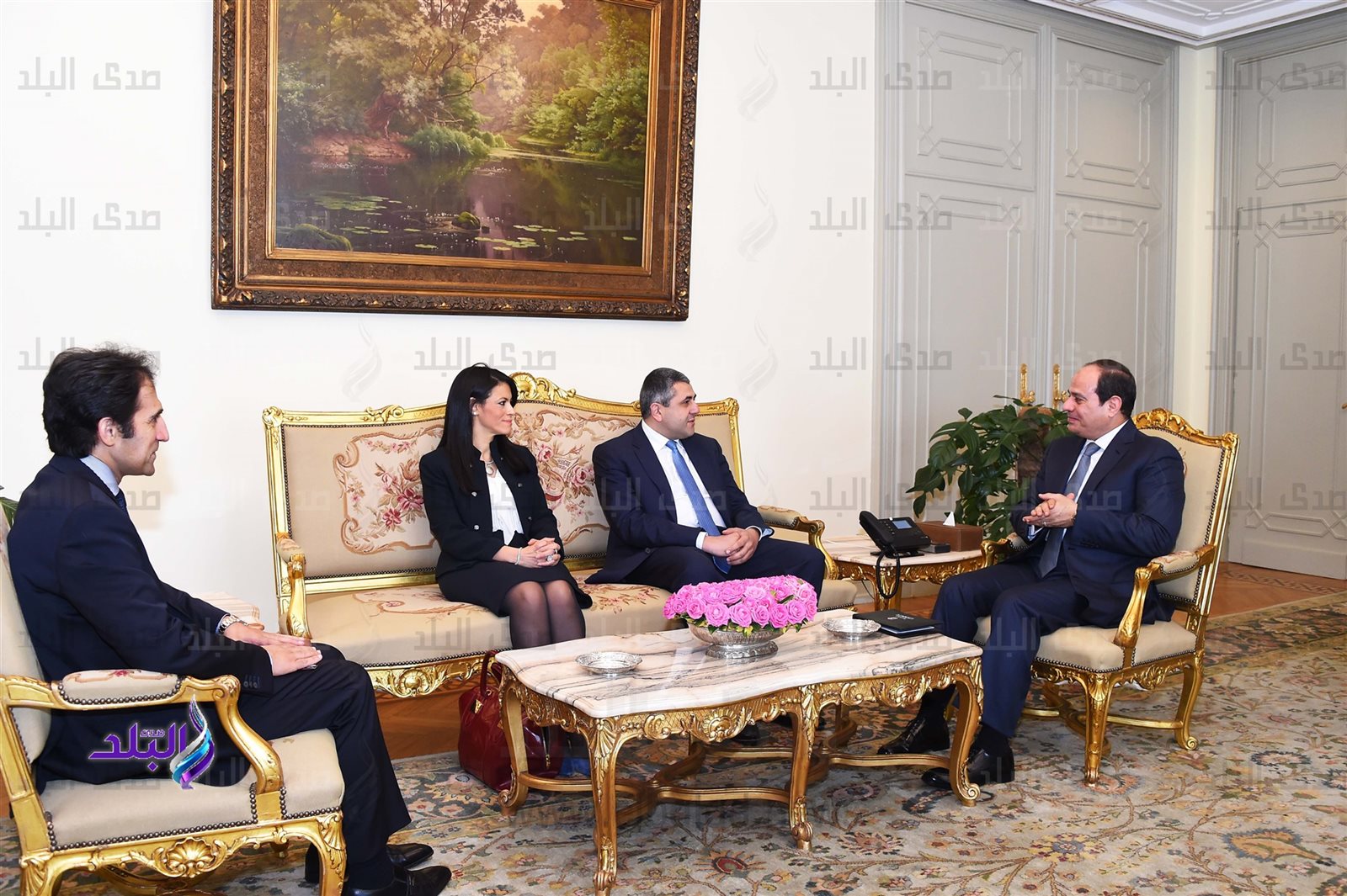السيسي وأمين عام منظمة السياحة العالمية السيسي وأمين عام منظمة السياحة العالمية