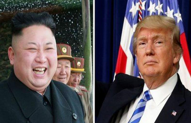 ترامب وكيم جونج أون