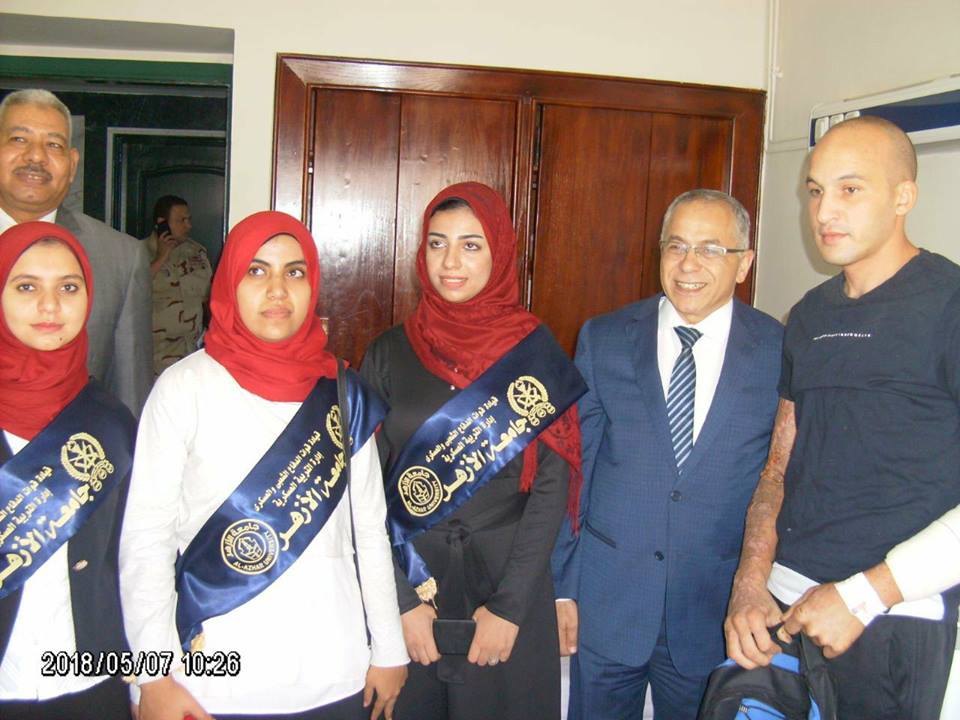 وفد جامعة الأزهر