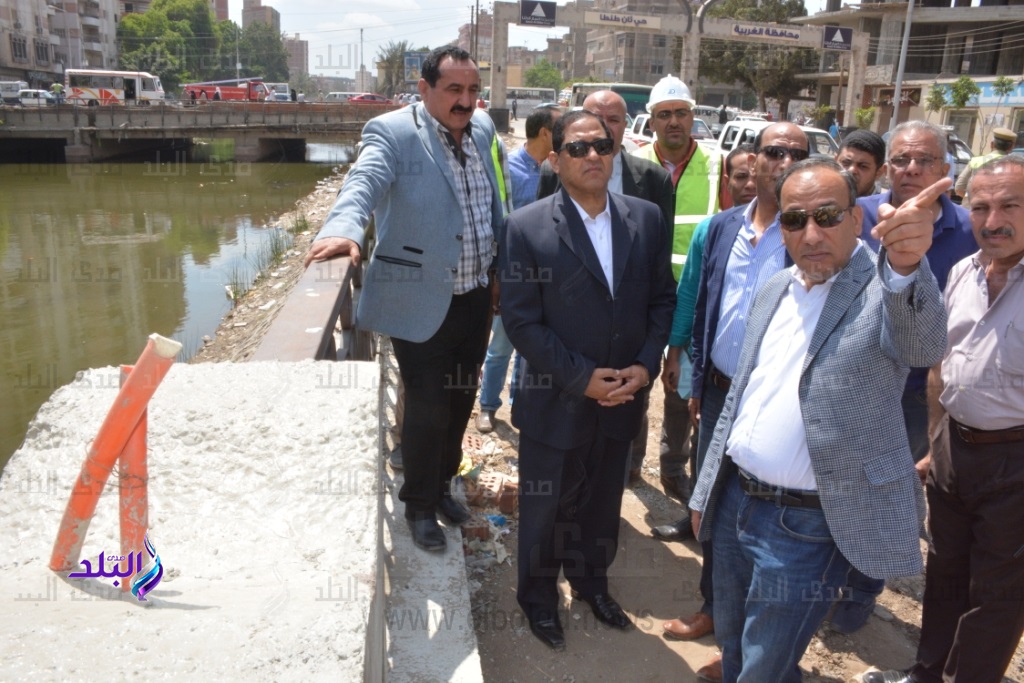 محافظ الغربية يفتتح طريق مجمع الكليات الجديد 