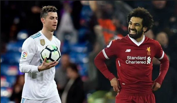 محمد صلاح ورونالدو 