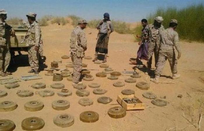 إتلاف كمية كبيرة من الألغام والعبوات الناسفة إتلاف كمية كبيرة من الألغام والعبوات الناسفة