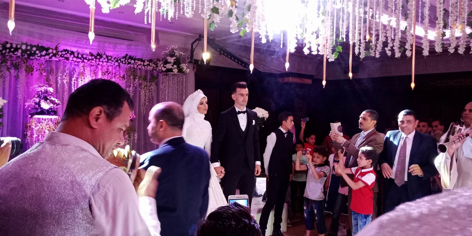حفل زفاف دونجا الزمالك