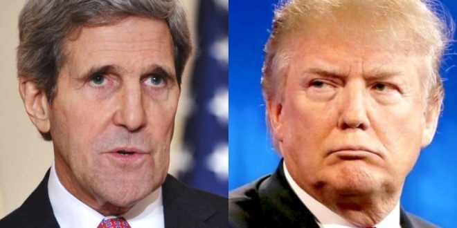 دونالد ترامب وجون كيري