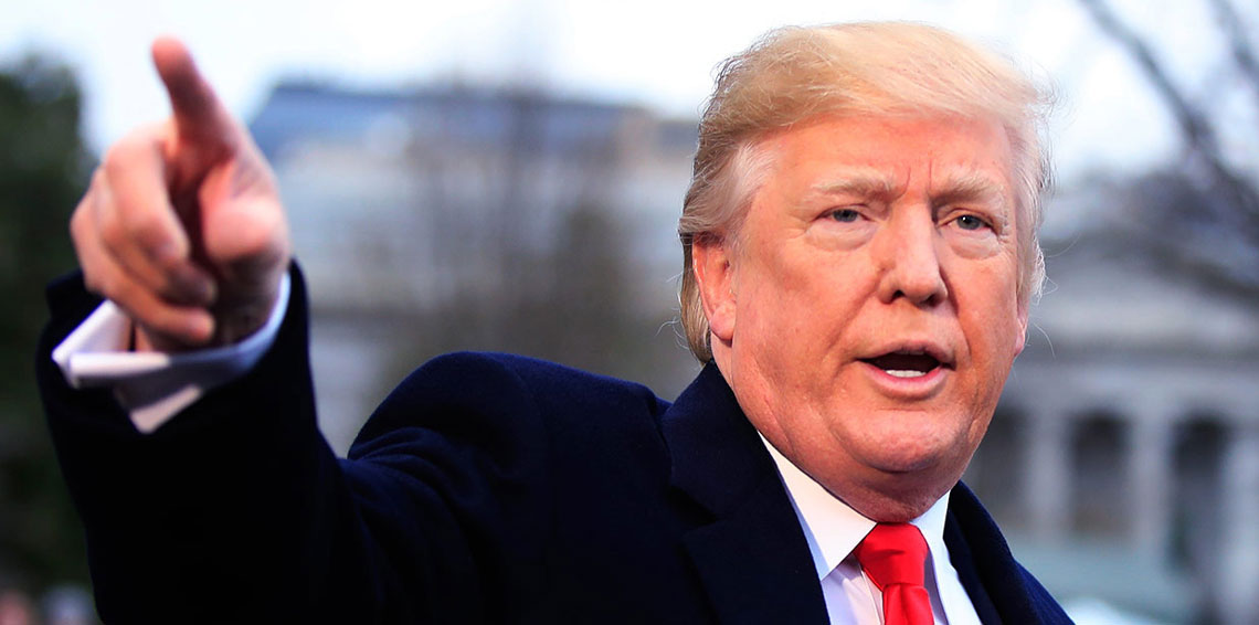 الرئيس الأمريكي دونالد ترامب