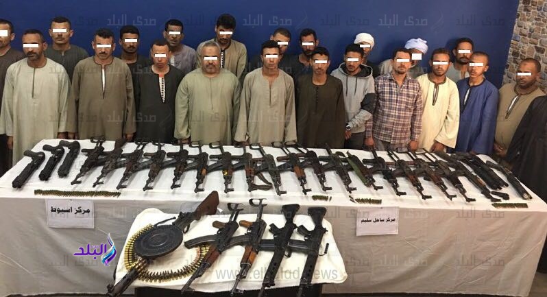 ضبط عدد من المتهمين باسيوط ضبط عدد من المتهمين باسيوط