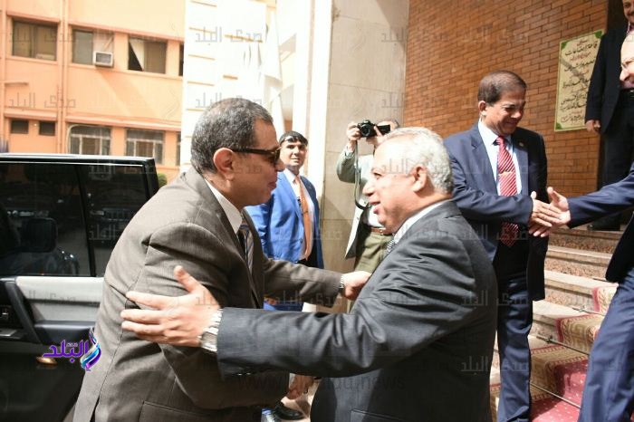 وصول وزير القوي العاملة ديوان عام محافظة الشرقية