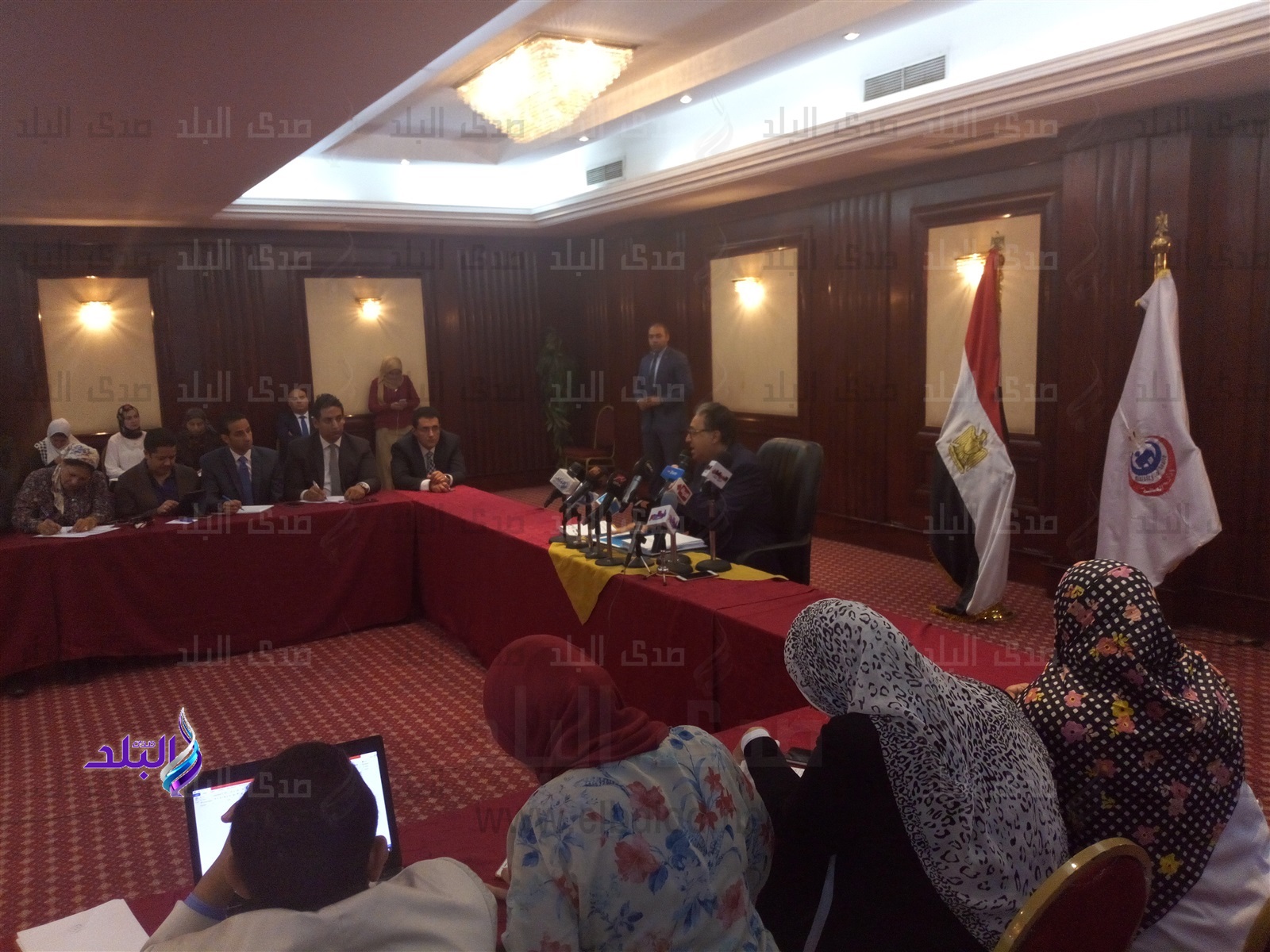 وزير الصحة في المؤتمر 