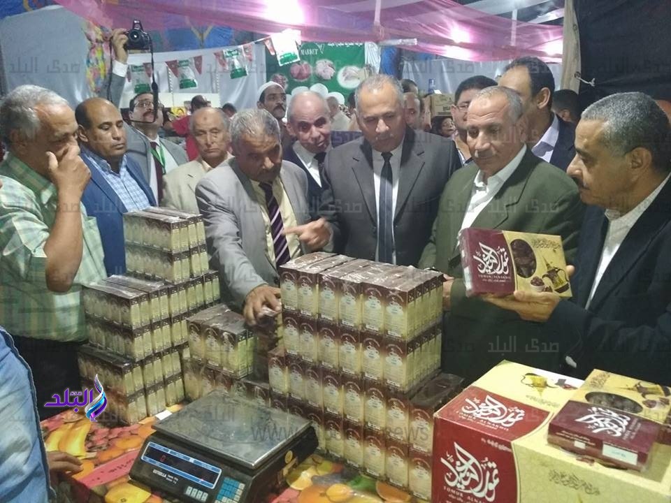 افتتاح معرض أهلا رمضان ببني سويف