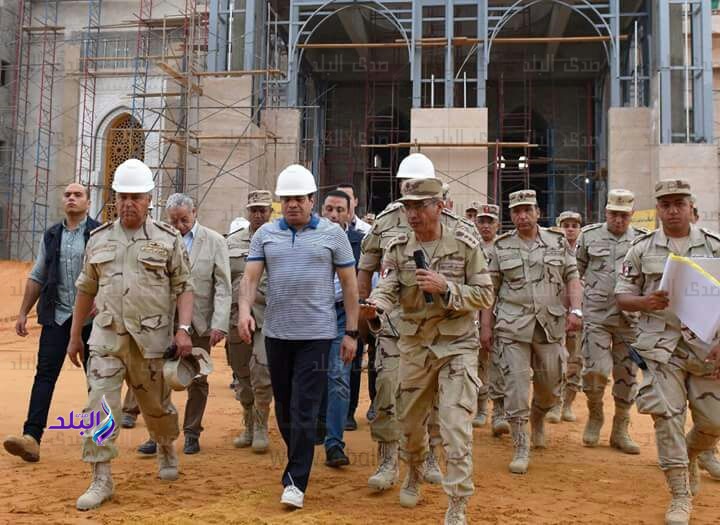 الرئيس السيسي في العاصمة الإدارية 