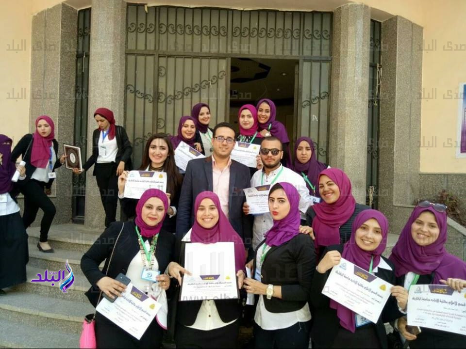 حفل مشاريع تخرج طلاب إعلام الزقازيق