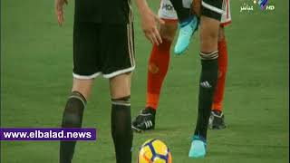حكم مهرجان اعتزال حسام غالي يوقف المباراة بسبب حذاء لاعب 
