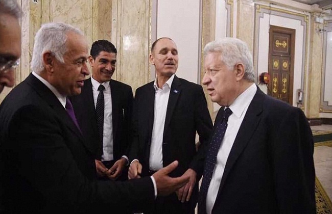 فرج عامر ومرتضي منصور