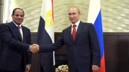 الرئيس عبدالفتاح السيسي والرئيس الروسي فلاديمير بوتين