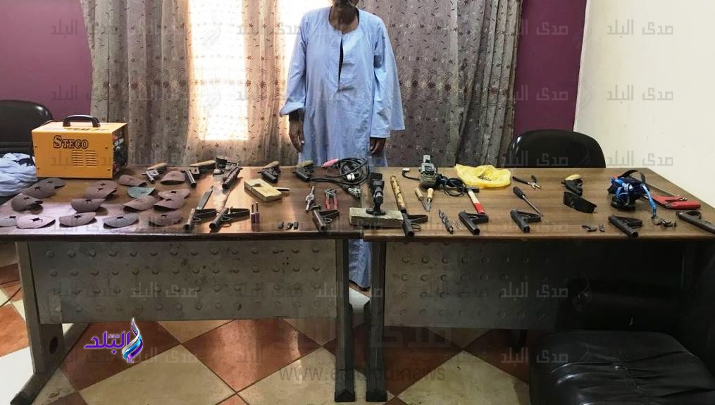 المتهم والمضبوطات