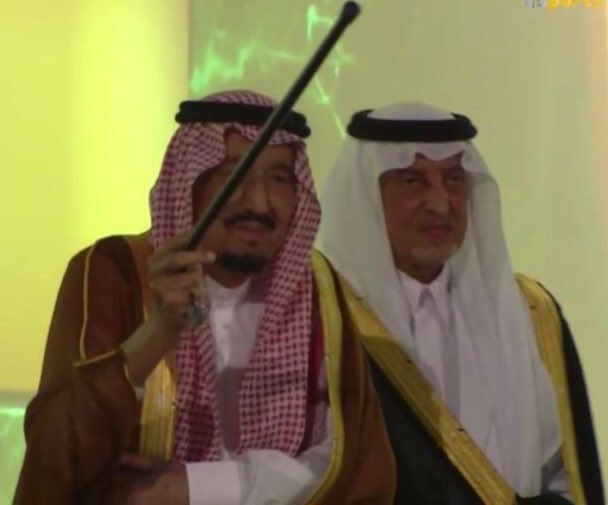 الملك سلمان يحضر مباراة الفيصلي والاتحاد