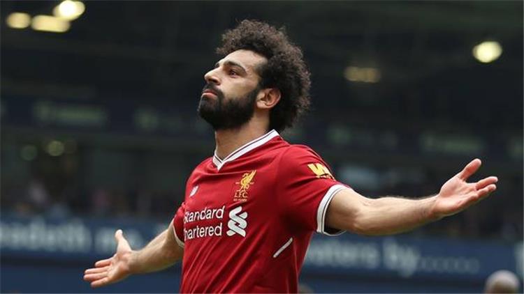محمد صلاح لاعب فريق ليفربول الانجليزي