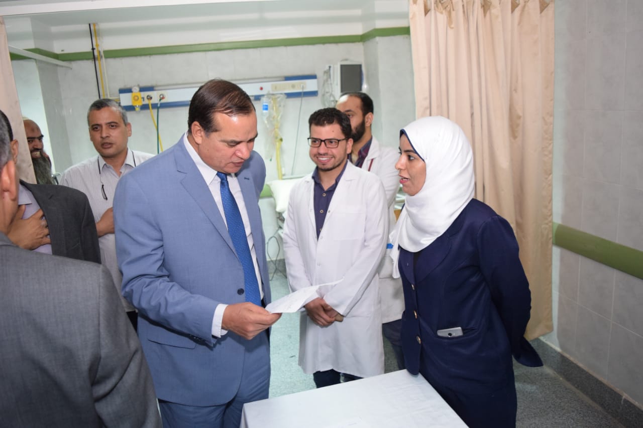 افتتاح العناية المركزة للامراض العصبية مستشفي سوهاج الجامعي افتتاح العناية المركزة للامراض العصبية مستشفي سوهاج الجامعي