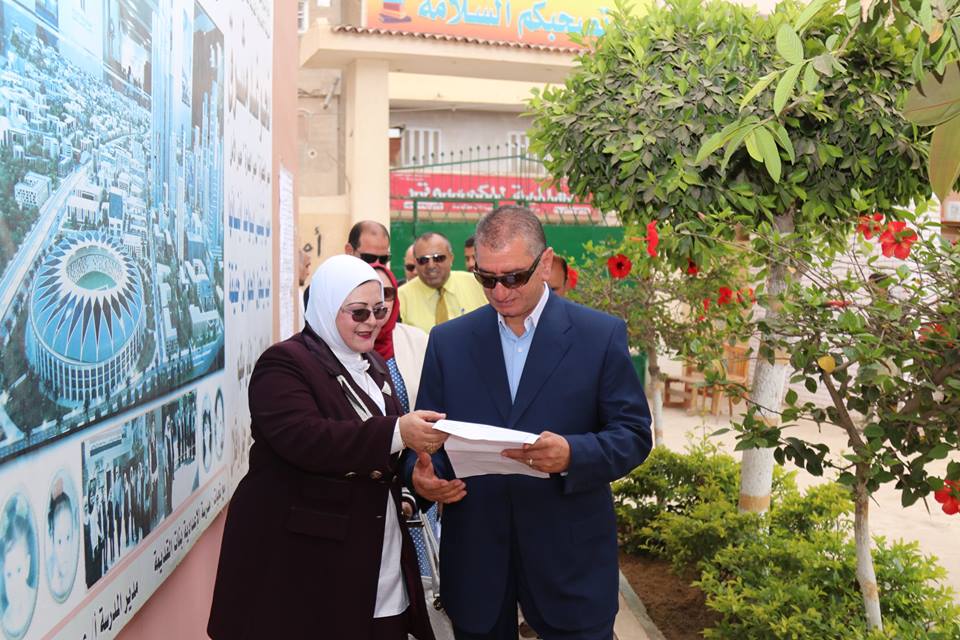 محافظ كفر الشيخ ووكيل وزارة التربية والتعليم