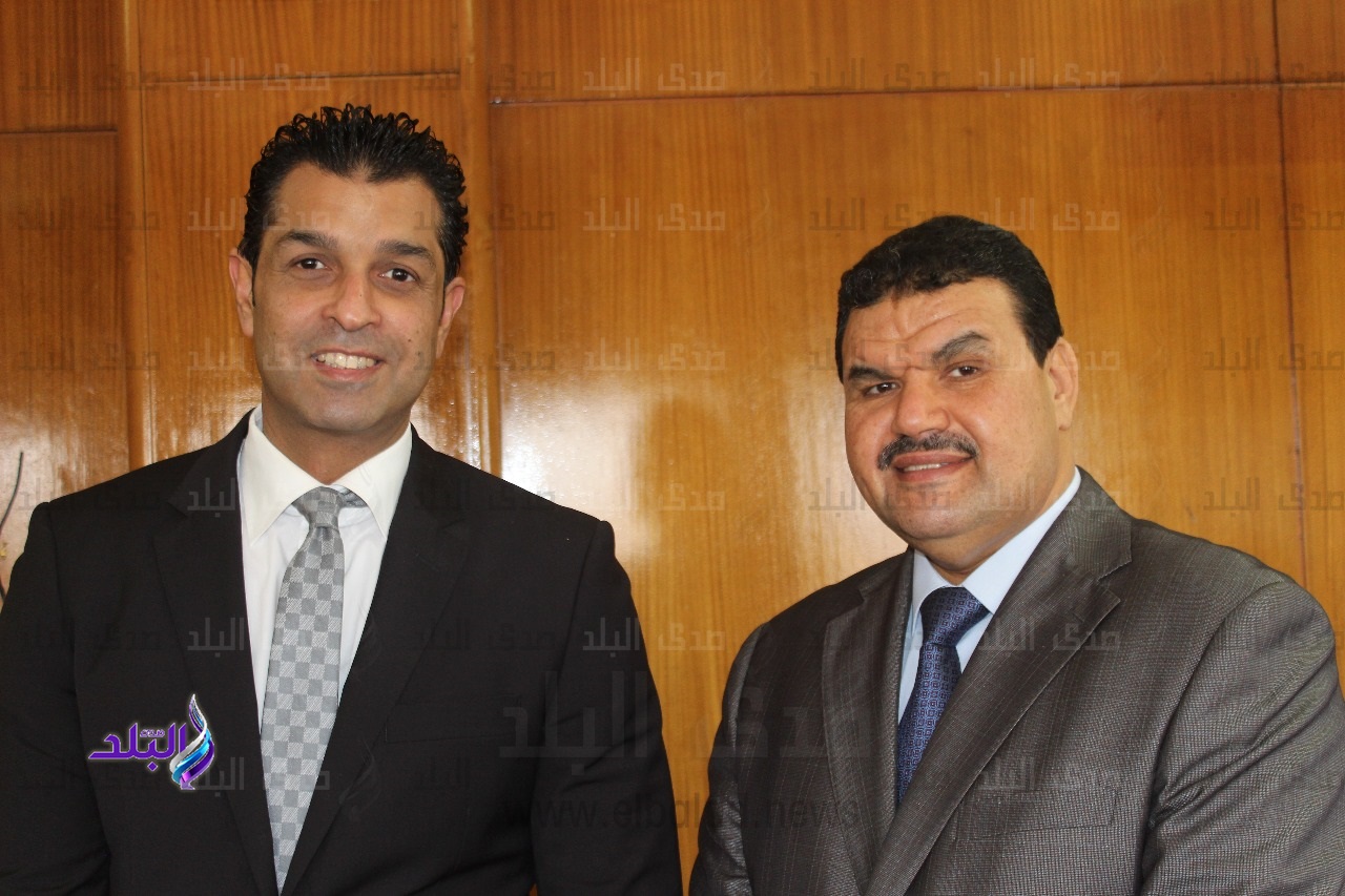 المستشار مجاهد علي والمستشار محمد عبد الواحد المستشار مجاهد علي والمستشار محمد عبد الواحد