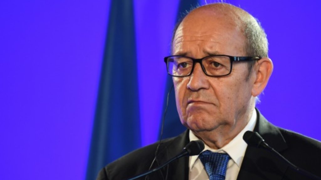  وزير الخارجية الفرنسي 