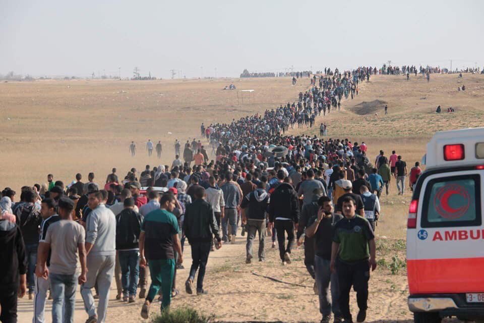 مسيرات العودة الكبرى