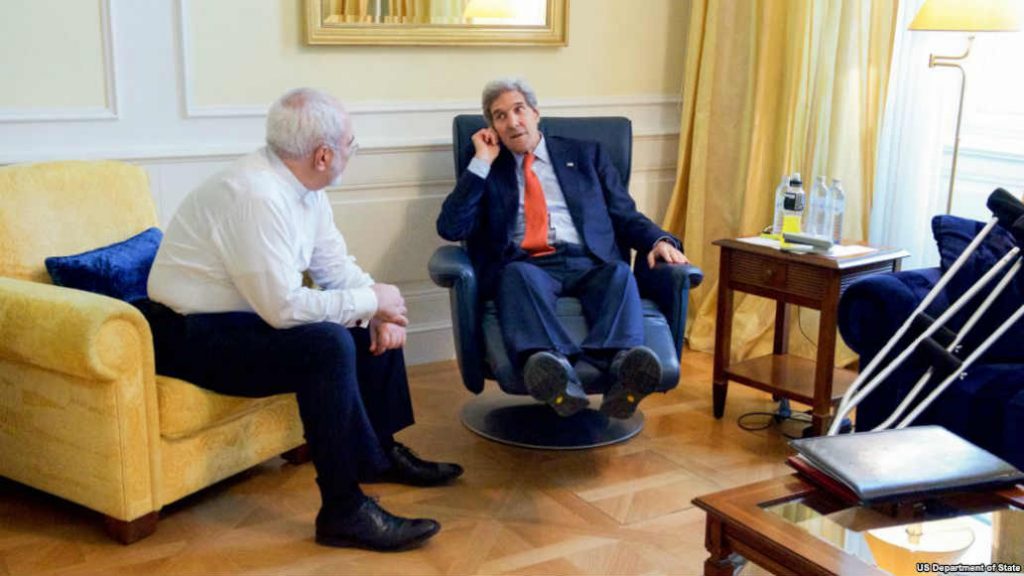 جون كيري ومحمد جواد ظريف