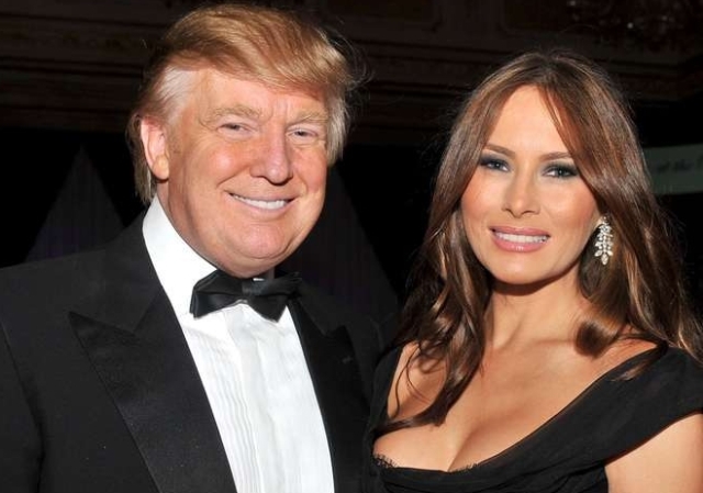 ميلانيا ودونالد ترامب