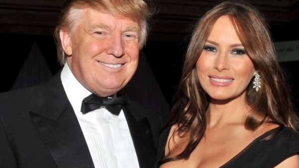 ترامب وميلانيا 
