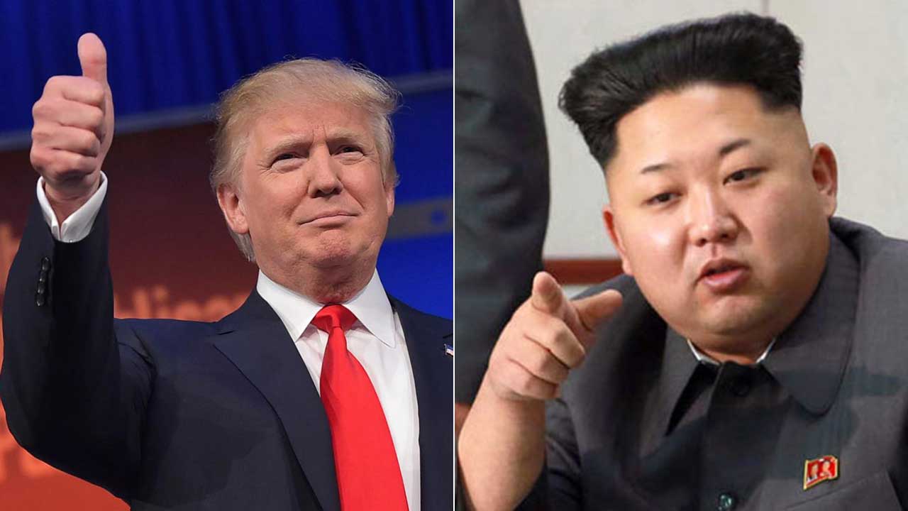 ترامب وكيم جونج أونج ترامب وكيم جونج أونج